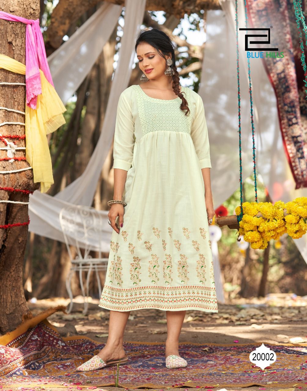 Blue Hills Trend 20 New Designer Regular Wear Rayon Printed Kurti Collection